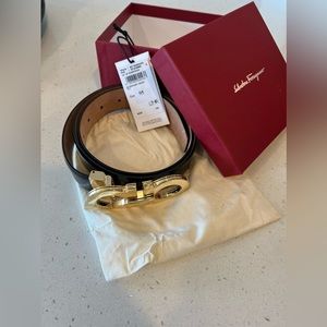 Men’s Ferragamo Leather Belt